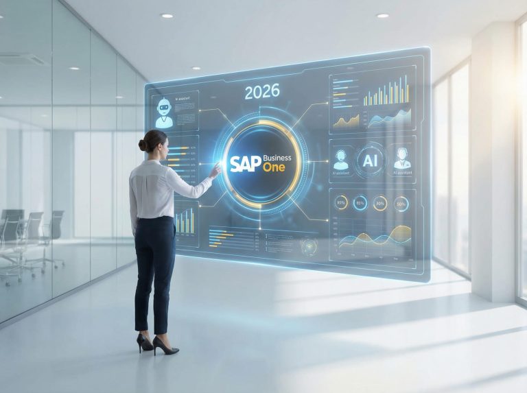 O Futuro do ERP em 2026: 5 Tendências que vão revolucionar a gestão empresarial (e o seu SAP Business One)
