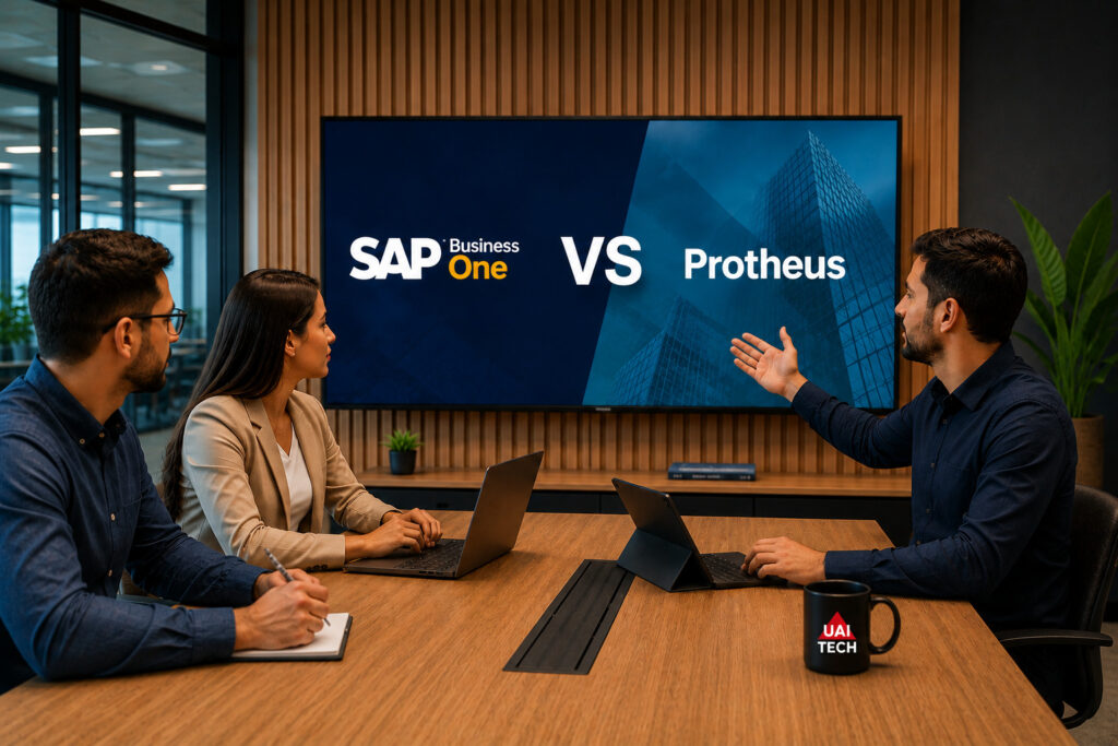SAP Business One vs Protheus: Qual ERP é a Melhor Escolha para sua Empresa? 1 SAP Business One vs Protheus