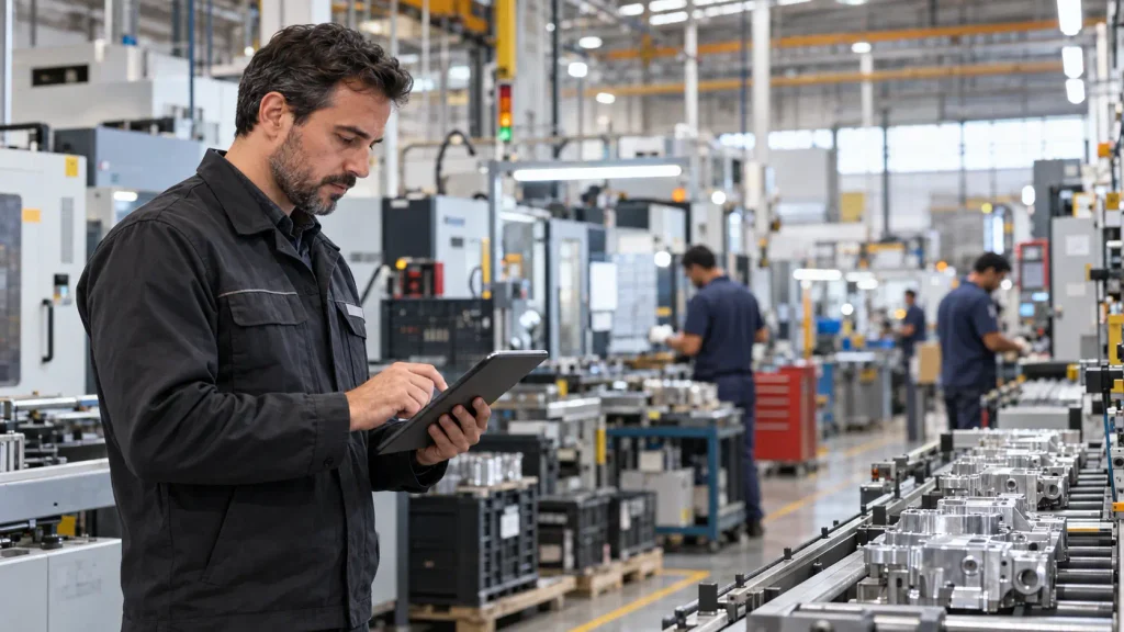 erp para controle de producao industrial